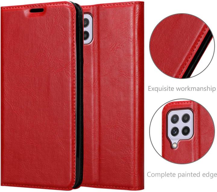 Actual product image Cadorabo Book Invis. Magnet sleeve (Samsung Galaxy M22, Samsung Galaxy A22, Samsung Galaxy A32)