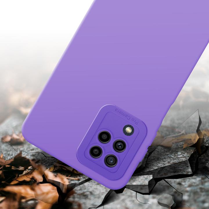 Productafbeelding Cadorabo Hoesje voor Samsung Galaxy M22 / M32 4G in TPU Fluid LM162 Style (Samsung Galaxy M22, Samsung Galaxy A32)