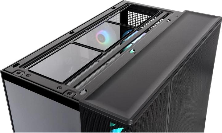 Actual product image Thermaltake Tt View 380 XL TG ARGB Black (ATX, mATX, Mini-ITX)