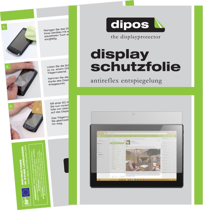 Actual product image Dipos Screen Protector Anti-Glare (2 Piece, Lenovo Tab 4 10)