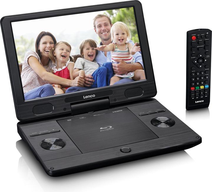 Lenco BRP-1150BK Tragbarer Blu-ray - DVD-Player (Tragbarer Blu-ray Player, Tragbarer DVD-Player)