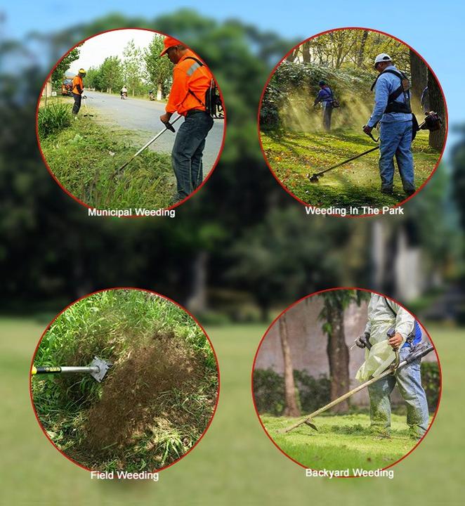 Actual product image Japcell Steel brush (Weed whacker, Garden machinery attachment)
