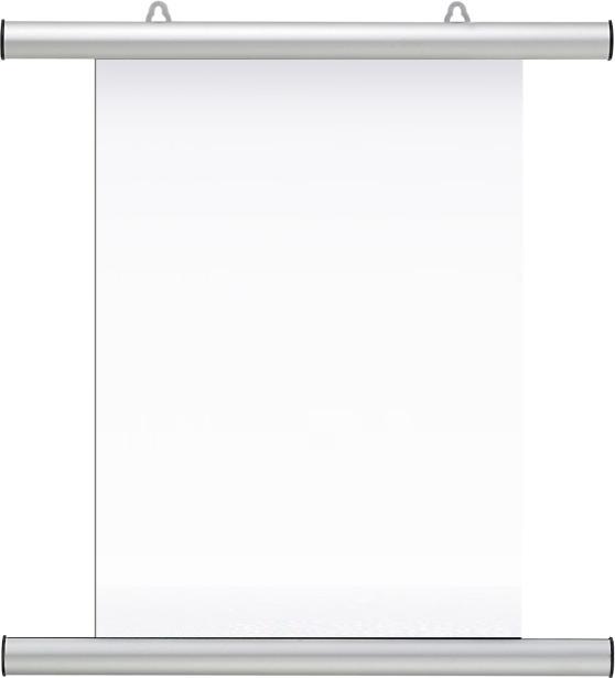 Produktbild Franken Plakatleiste, Aluminium, silber, Länge: 1.005 mm zwei verstellbare Aufhängeösen, Abheftvorrichtung