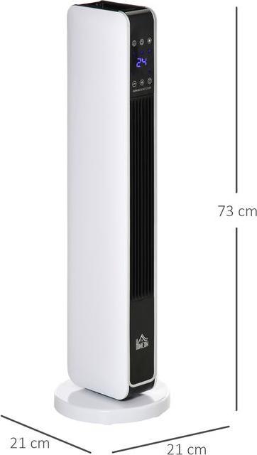 Immagine prodotto Swisshandel24 2200W Termoventilatore Riscaldatore elettrico con telecomando Timer di 8 ore Riscaldatore a (2200 W)