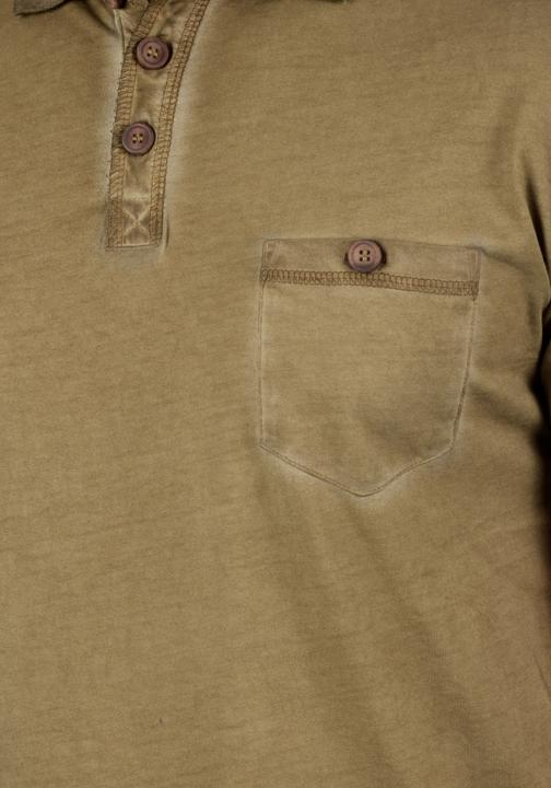 Immagine prodotto Solid Termann Maglietta T-Shirt Polo A Manica Corta Da Uomo In Cotone 100% (S)