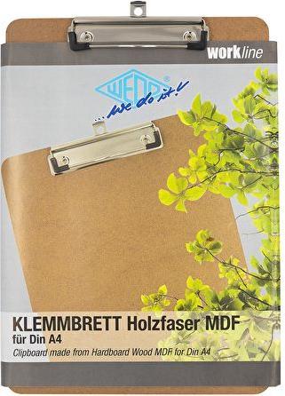 Produktbild Wedo Klemmbrett 574104 DIN A4 braun Holz
