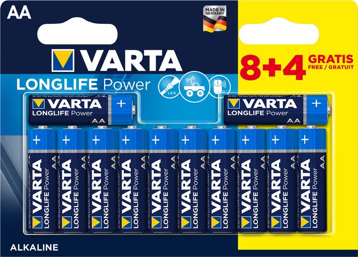 Actual product image Varta High Energy (12 pcs., AA, 2960 mAh)