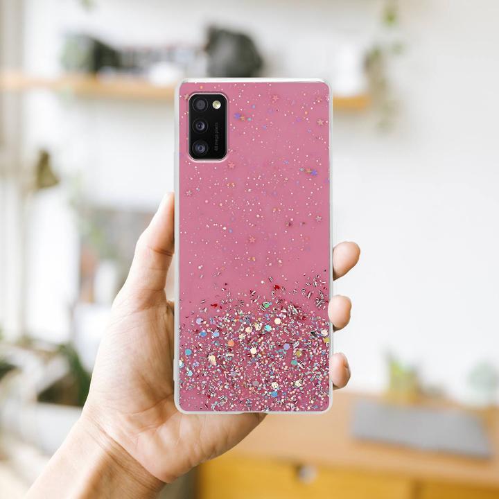Immagine prodotto Cadorabo Copertura in TPU scintillante (Samsung Galaxy A41)
