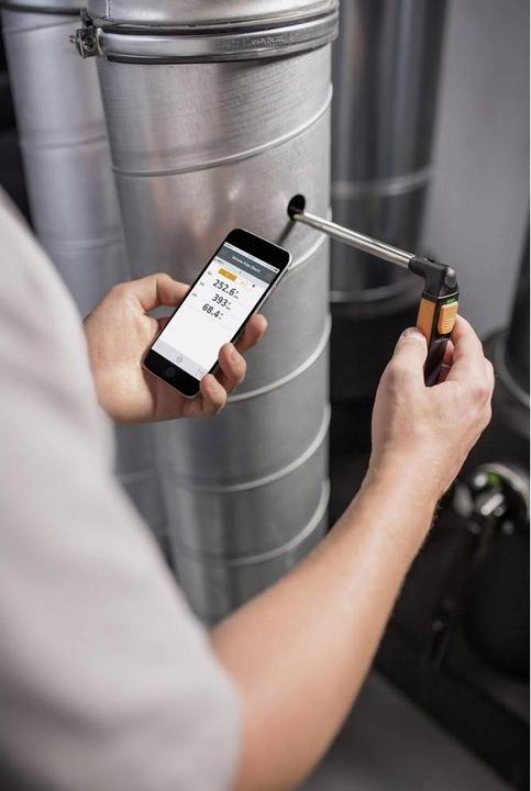 Actual product image Testo 405 i - Thermo-anemometer with smartphone operation