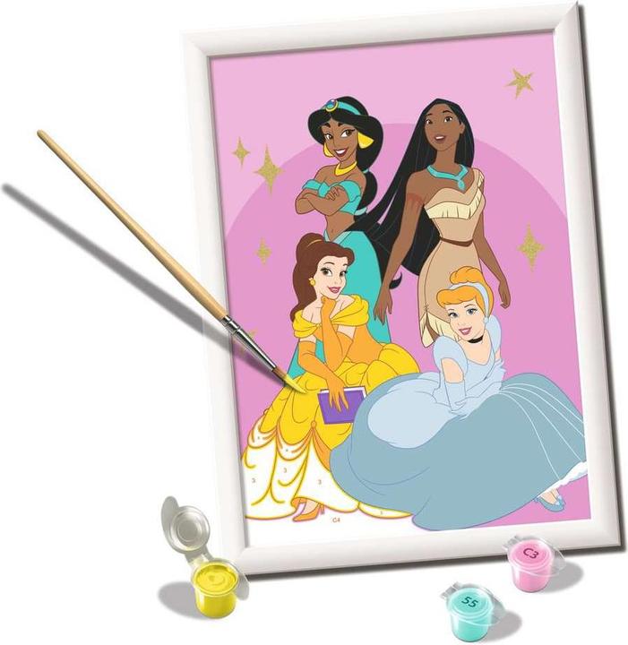 Image du produit Ravensburger Peinture par numéros - Princesses Disney