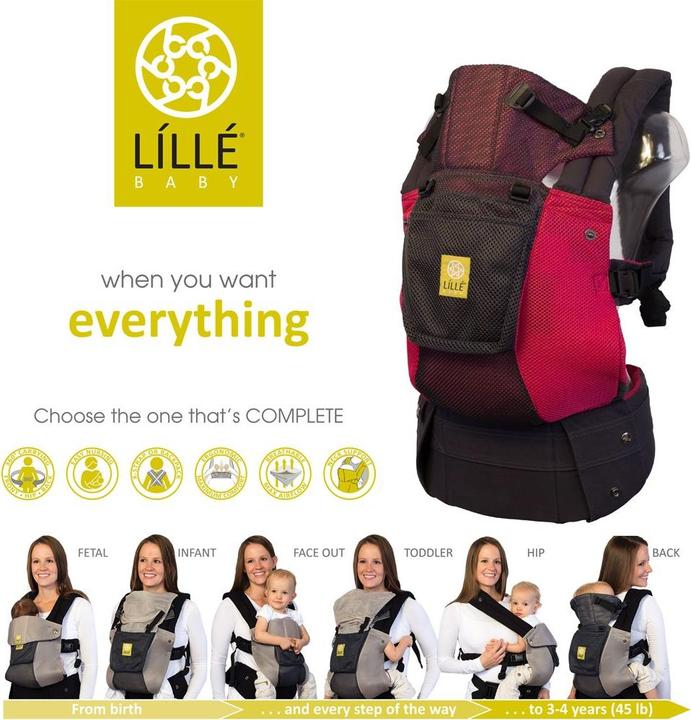 Produktbild Lillebaby 6 Pos. 360° Airflow