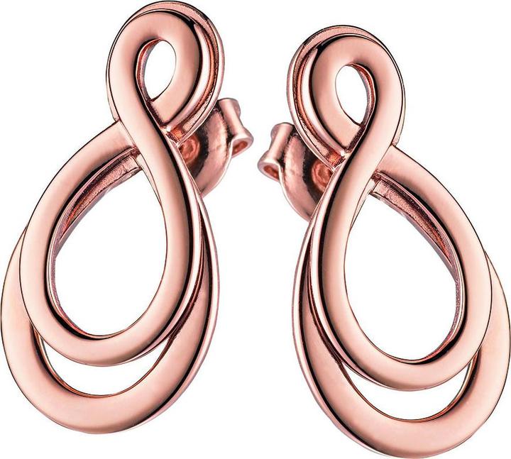 Image du produit Xen Clous d'oreille en acier inoxydable plaqué or rose 19 mm (Acier inoxydable)