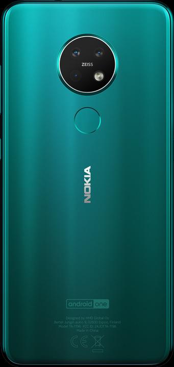 Immagine prodotto Nokia 7.2 (64 GB, Verde ciano, 6.30", Doppia SIM + SD, 48 Mpx, 4G)