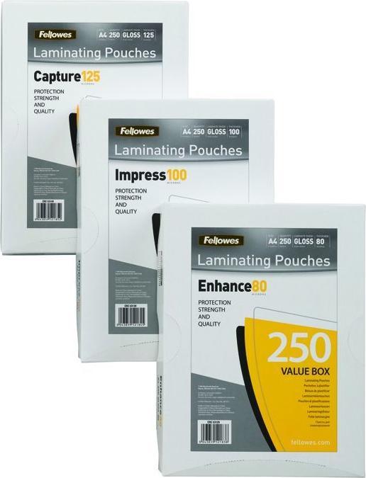 Produktbild Fellowes Impress 100 (A4, 250 Stück, 100 µm)