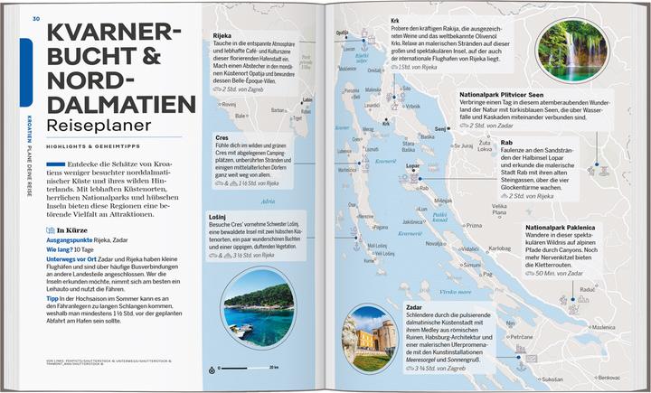 Produktbild Reiseführer Entdecke Kroatien (Deutsch, Anja Mutic, Lucie Grace, Isabel Putinja, 2025)