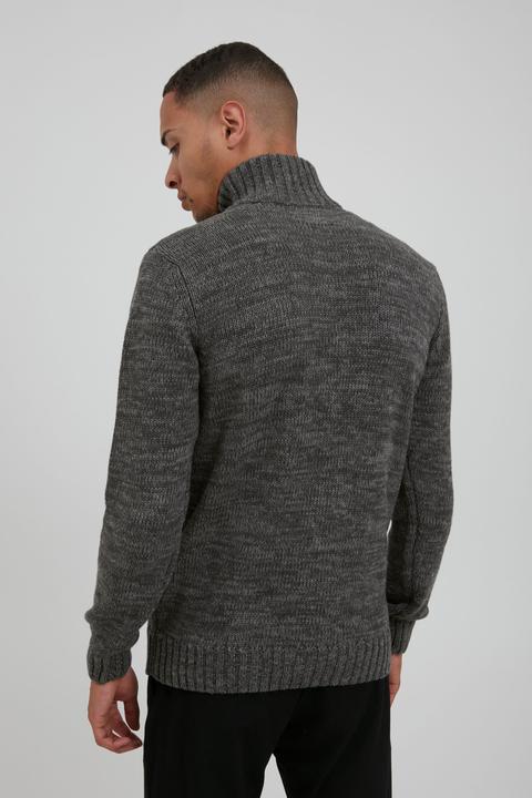 Image du produit Solid Pomeroy Cardigan Gilet Veste En Grosse Maille Pour Homme Avec Col Droit 100% Coton (L)