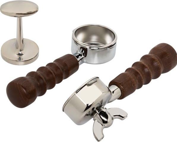 Actual product image La Pavoni LPLESC01EU, espresso machine Esperto Competente, Chrome/or (EU plug)