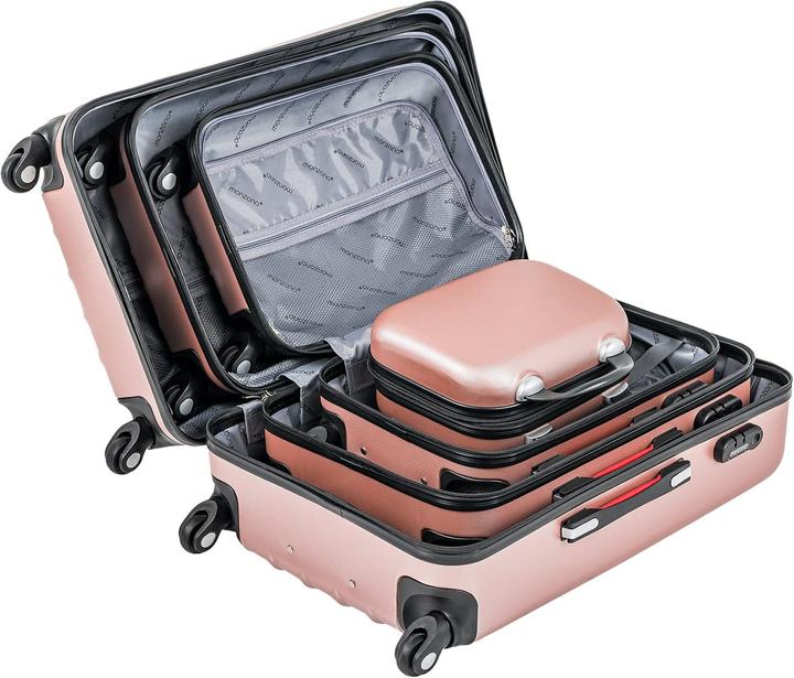 Actual product image Monzana Baseline suitcase set 4 pcs (89 l, Hand luggage (up to 50 litres), M (50 - 90l))