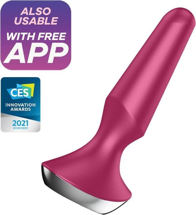 Produktbild Satisfyer Plug-ilicious 2 Plug Vibrator - Berry