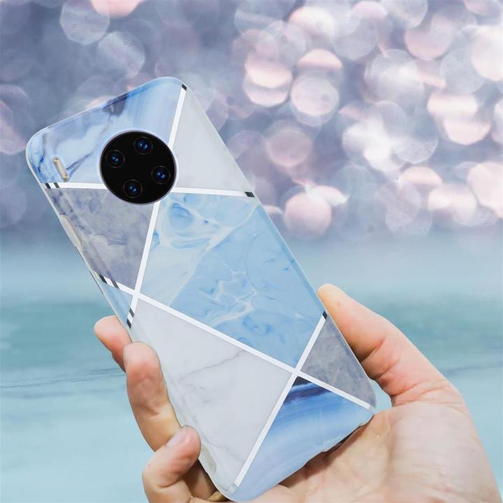 Produktbild Cadorabo IMD TPU Bunter Marmor Cover (Huawei Mate 30 Pro)