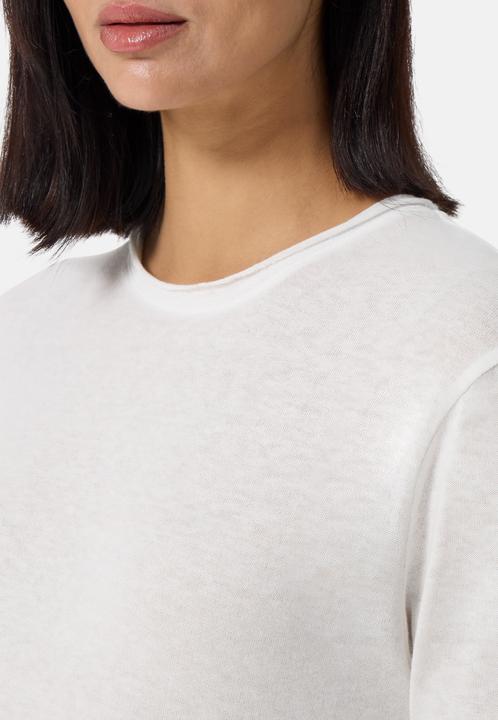Image du produit Cash-Mere T-shirt ras du cou en laine et cachemire (XS)