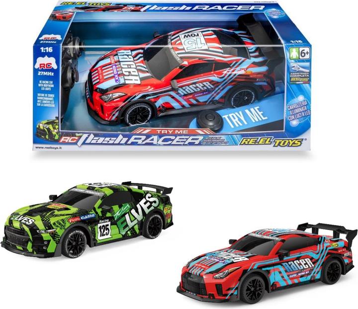Actual product image Re.Eltoys FLASH RACER: radio-controlled sports car Sc.1:16 - CM 27