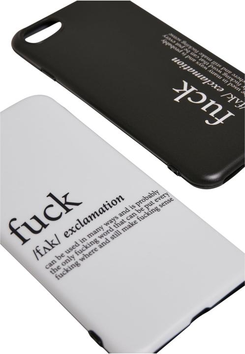 Actual product image Mister Tee Fuck I Phone 6/7/8 Phone Case Set (Apple iPhone 7, Apple iPhone 6, Apple iPhone 8)