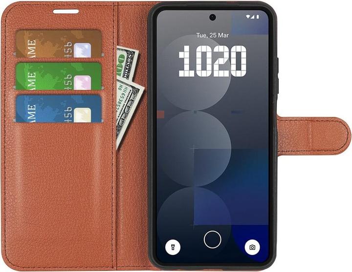 Actual product image Cover-Discount Nothing Phone (3a) Pro - Leder Etui Hülle (Nothing Phone (3a) Pro)