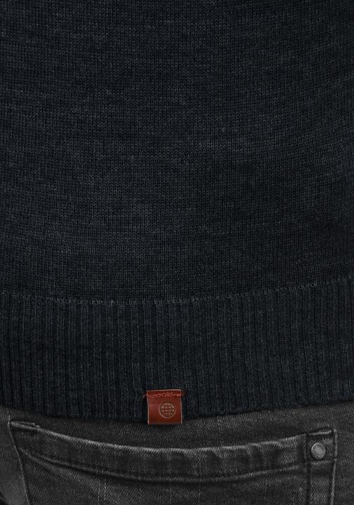 Actual product image Blend Lasse Men's Jumper Knit Pullover With V-Neck Flecked (XXL)