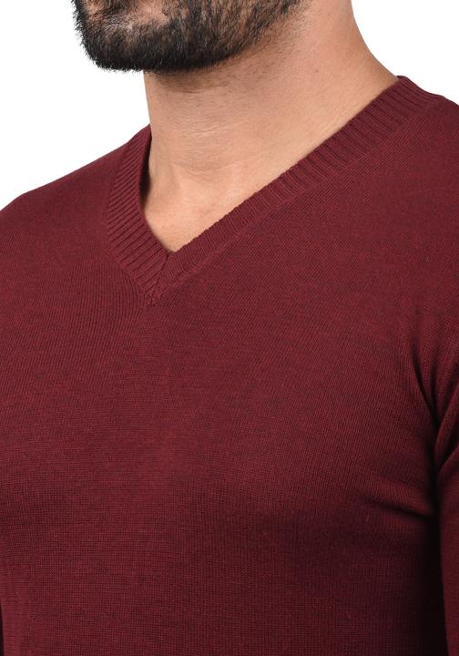 Immagine prodotto Blend Lasse Maglione Pullover Maglieria Da Uomo Con Collo A V (L)