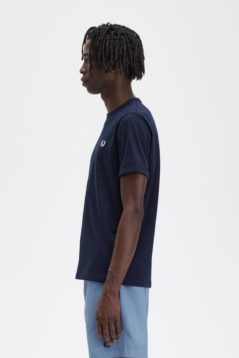 Immagine prodotto Fred Perry Maglietta Ringer navy (L)