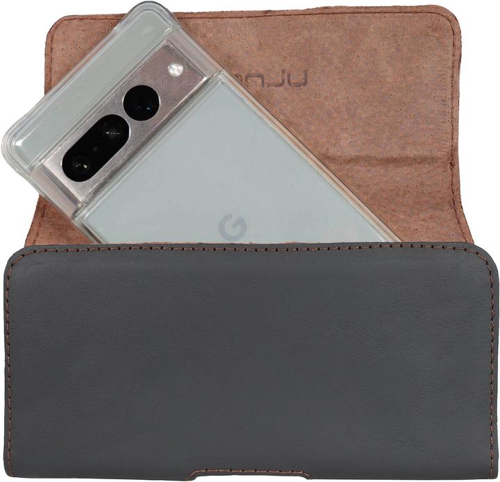Image du produit Honju horizon Étui ceinture en cuir lisse pour smartphones Google (Google Pixel 6a, Google Pixel 6, Google Pixel 7, Google Pixel 6 Pro, Google Pixel 7a, Google Pixel 7 Pro)