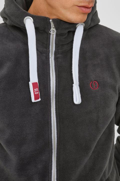 Actual product image Solid Loki Men's Fleece Jacket Zip-Hoodie (M)