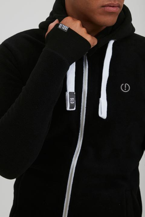 Actual product image Solid Loki Men's Fleece Jacket Zip-Hoodie (L)