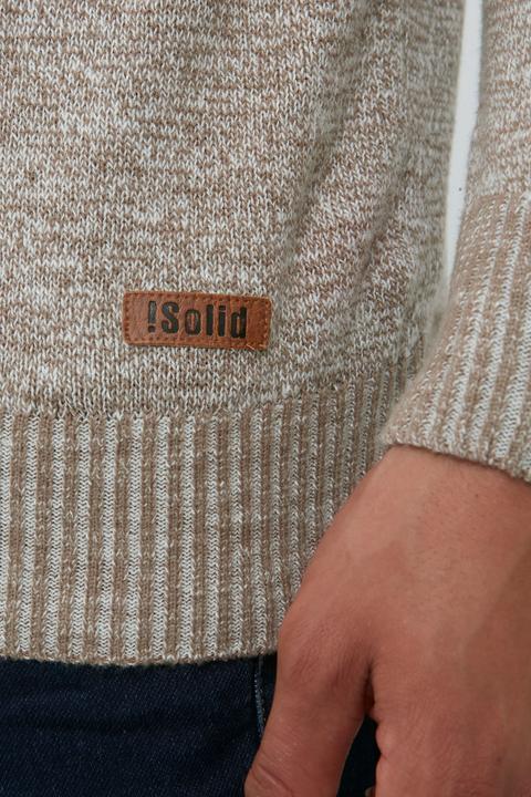 Actual product image Solid Thian Men's Knit Pullover (XXL)