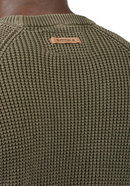 Immagine prodotto Indicode Rockford Maglione In Maglia Grossa Pullover Maglieria Da Uomo Con Girocollo In Cotone 100% (M)