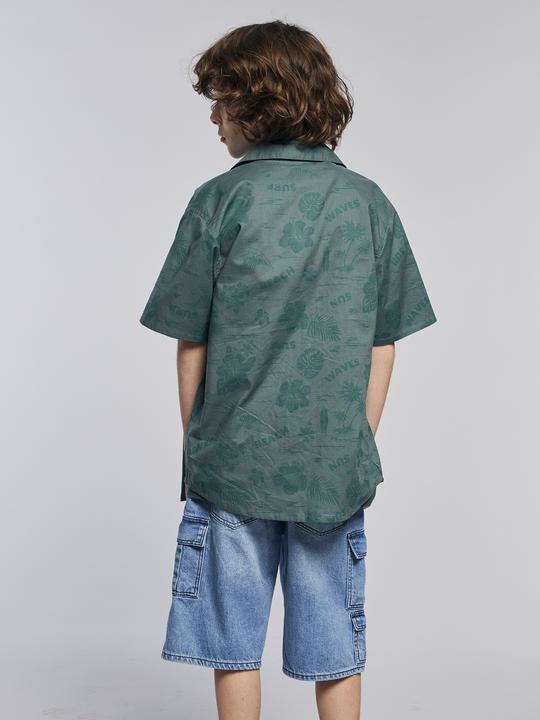 Image du produit Jonen Jungen Hawaiihemd aus Popeline (158)
