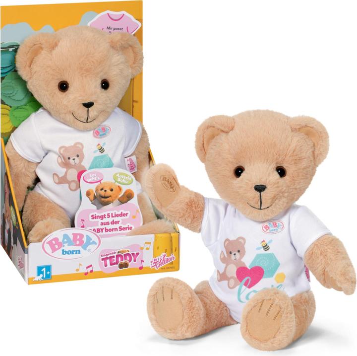 Produktbild Zapf Creation BABY born Singender Teddy Deutsch