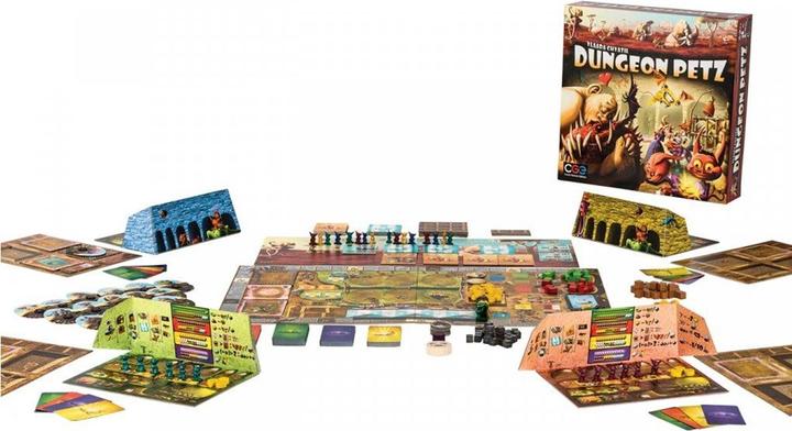 Produktbild Czech games edition CZ022 - Dungeon Petz, Brettspiel, für 2-4 Spieler, ab 12 Jahren (Deutsch)