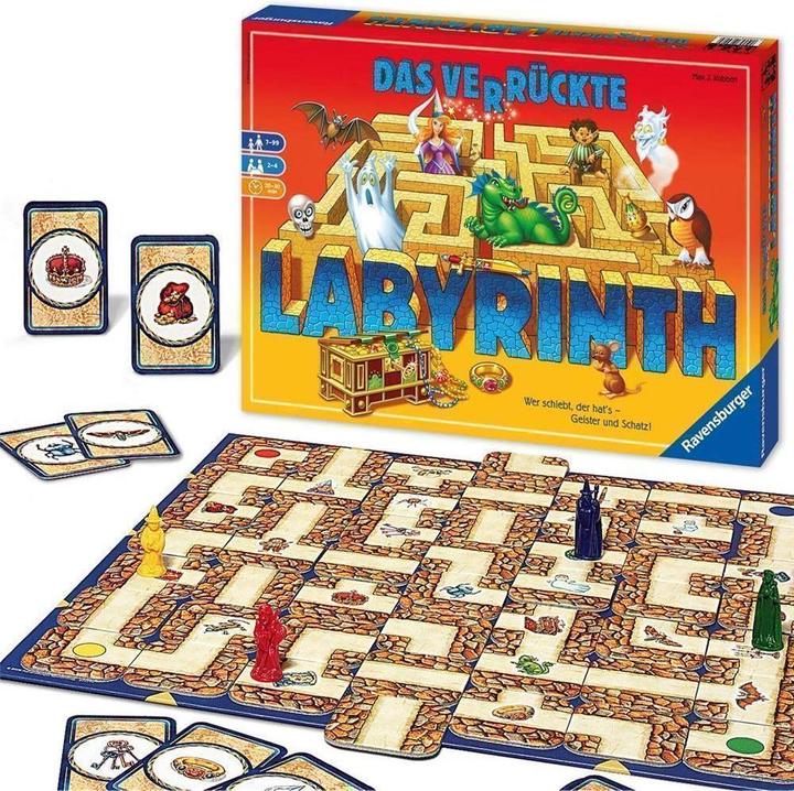 Actual product image Ravensburger The crazy labyrinth - anniversary version (German)