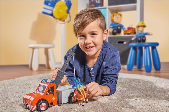 Produktbild Simba Feuerwehrmann Sam Phoenix Abschleppwagen mit Pferd