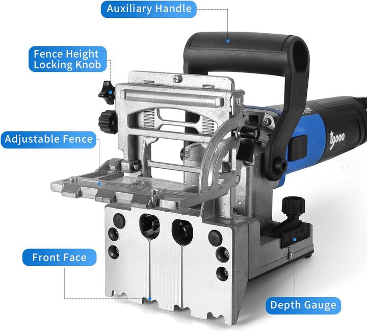 Produktbild igooo Doppelspindel Dübelfräse DJ710