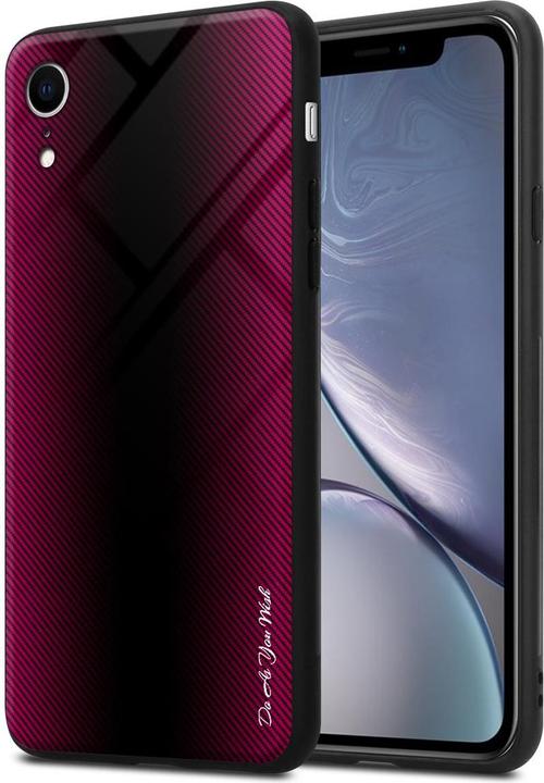 Immagine prodotto Cadorabo Copertura di vetro a strisce in TPU (Apple iPhone XR)