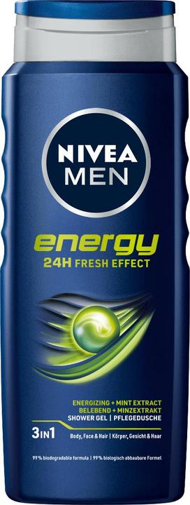 Actual product image Nivea Men Men Energy (500 ml)