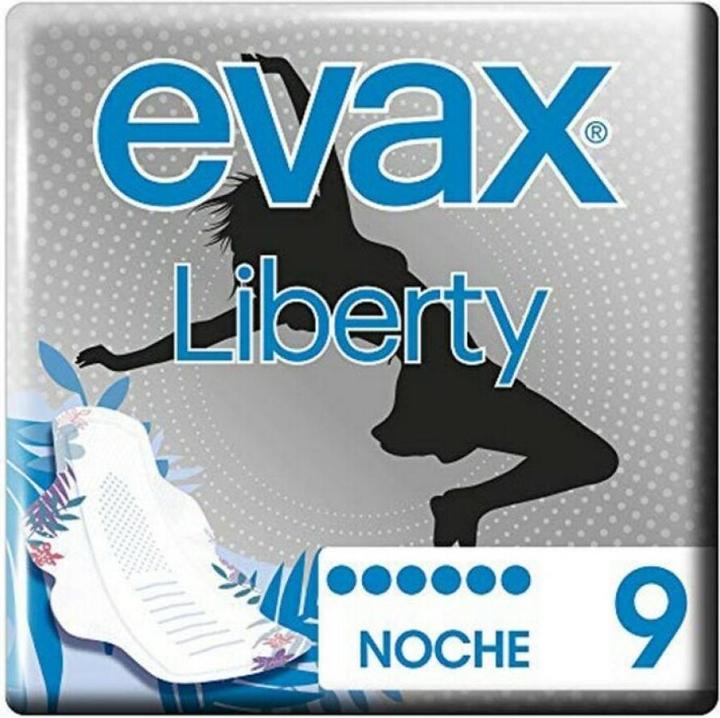 Produktbild Evax LIBERTY compresas noche alas 9 uds (9 x)