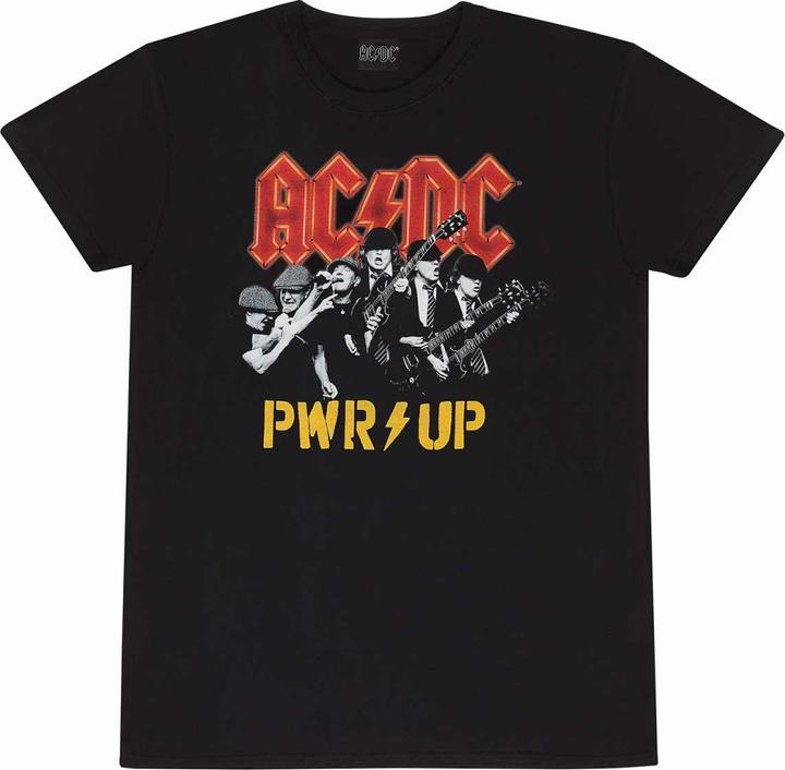 Immagine prodotto AC/DC Power Up Maglietta Foto della Band Adulto Unisex (L)