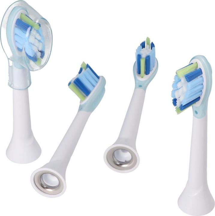 Actual product image AccuCell Toothbrush head Smart Cleaning Brush for Philips electric toothbrushes, 4 pieces (4 x)