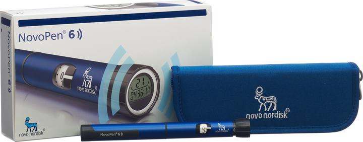 Produktbild Novo Nordisk NovoPen 6 (blau) (Insulinspritze)