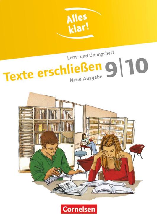 Immagine prodotto Alles klar! 9./10. Schuljahr. Neue Ausgabe. Texte erschliessen. Lern- und Übungsheft (Tedesco, Tanja Rencker, Lilli Gebhard, Ulrike Staffel-Schierhoff, 2013)