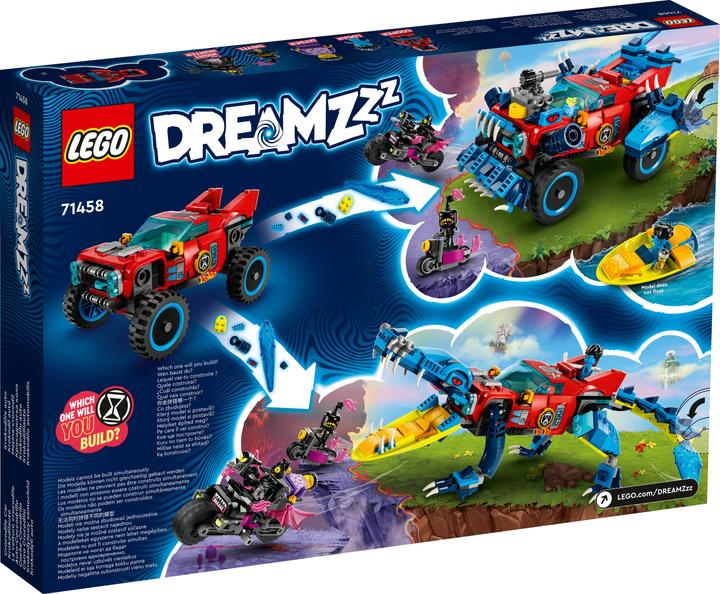 Actual product image LEGO Crocodile car (71458, LEGO Dreamzzz)